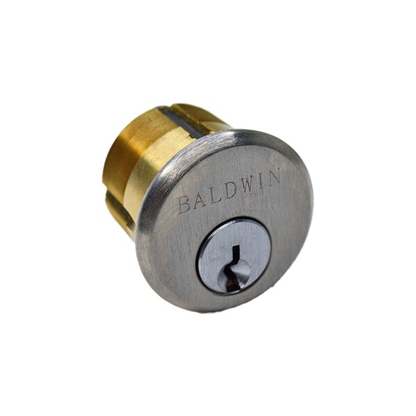 Baldwin Lifetime Satin Nickel Cylinders Lifetime Satin Nickel 8322.056 - main